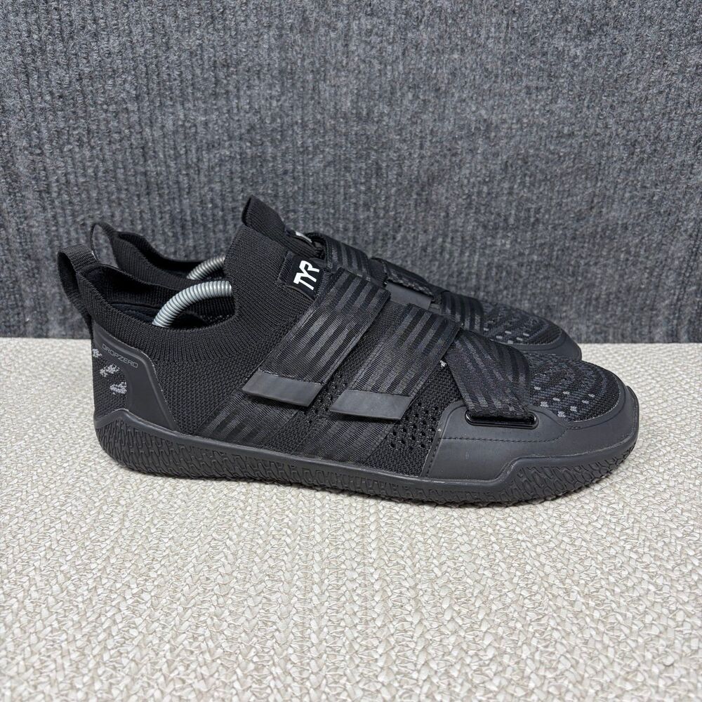 TYR DZ-1 DropZero Lifter Barefoot Trainer Stability Strap Shoes Black Men’s 11.5